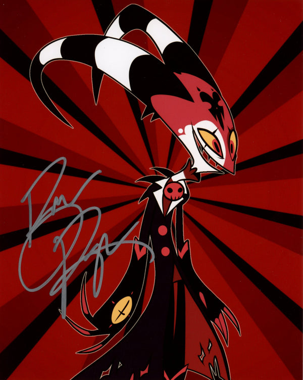 Brandon Rogers Helluva Boss 8x10 Signed Photo JSA Certified Autograph