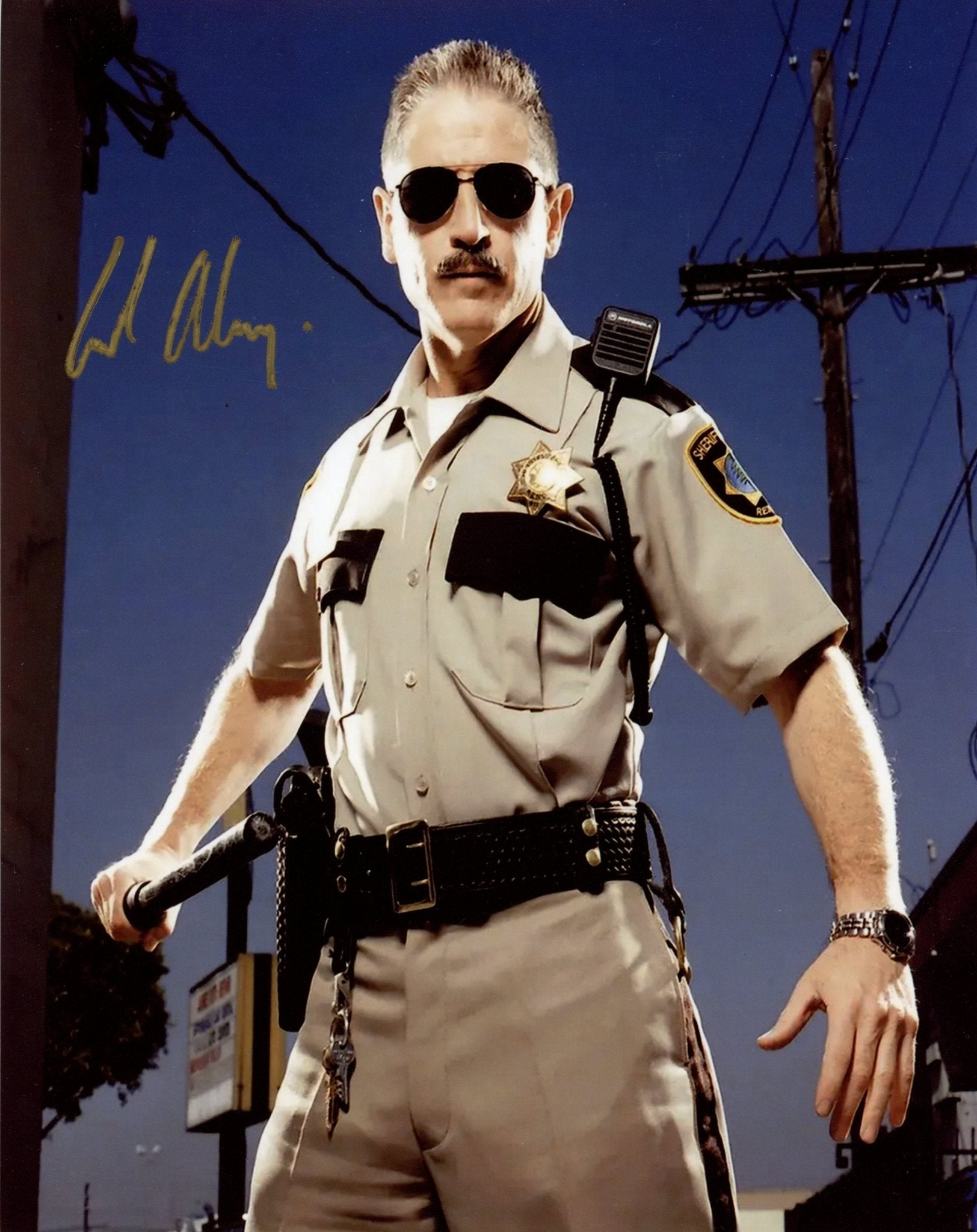 Carlos Alazraqui RENO 911! 8x10 Photo Signed JSA Certified Autograph