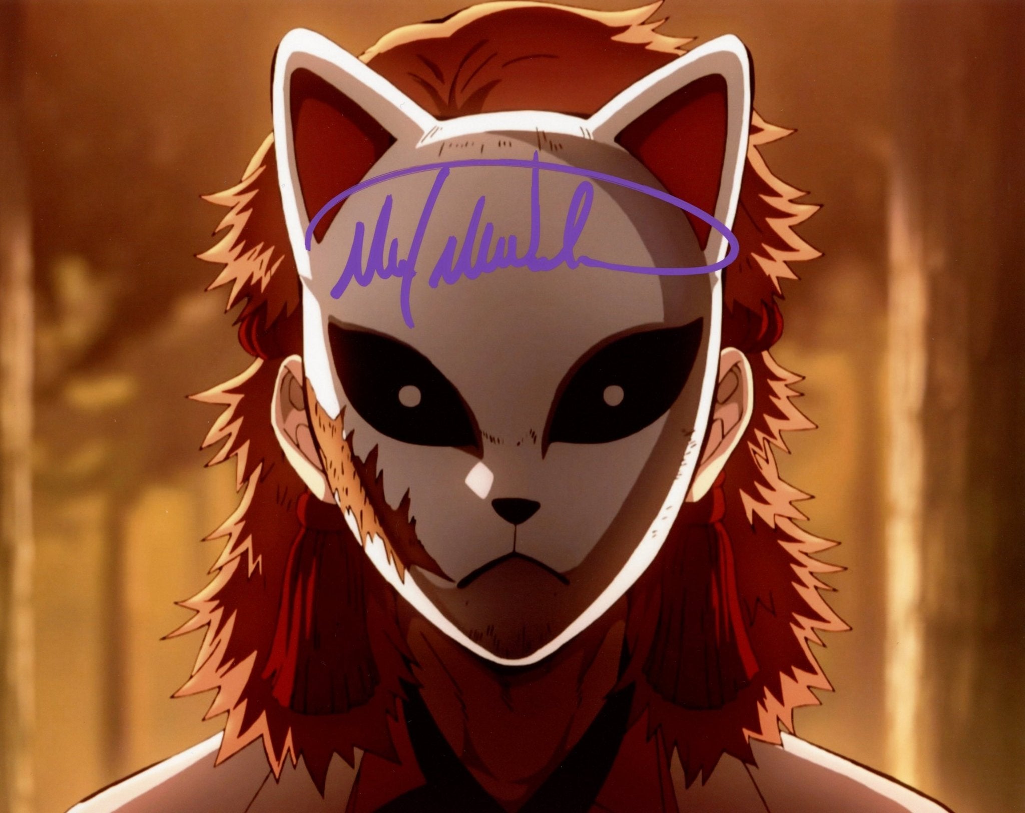 Max Mittelman Demon Slayer 8x10 Signed Photo JSA Certified Autograph