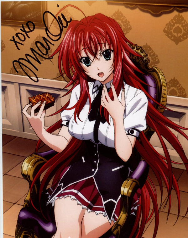 Jamie Marchi High School DxD 8x10 Photo Signed JSA Certified Autograph
