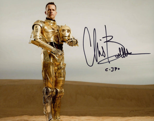 Chris Bartlett Star Wars: The Mandalorian 8x10 Signed Photo