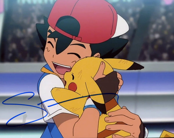 Sarah Natochenny Pokemon 8x10 Signed Photo JSA Certified Autograph