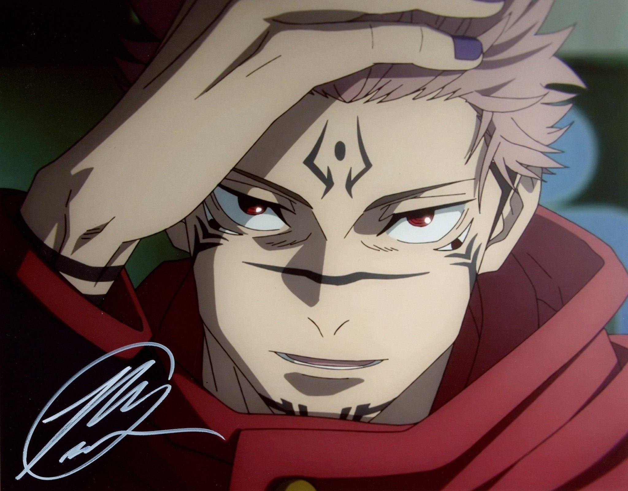 Ray Chase Jujutsu Kaisen 8x10 Signed Photo JSA Certified Autograph