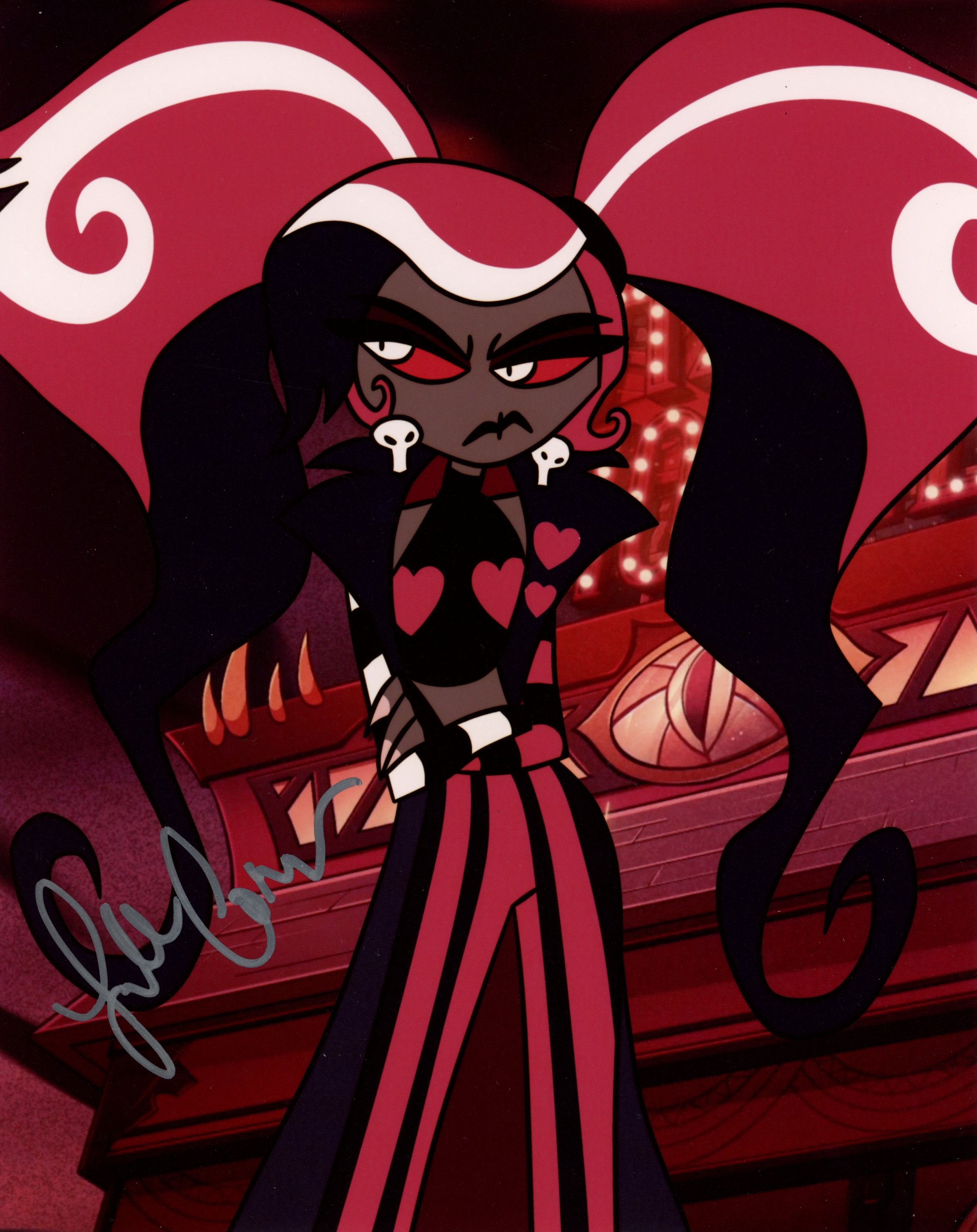 Lilli Cooper Hazbin Hotel 8x10 Photo Signed JSA Certified Autograph