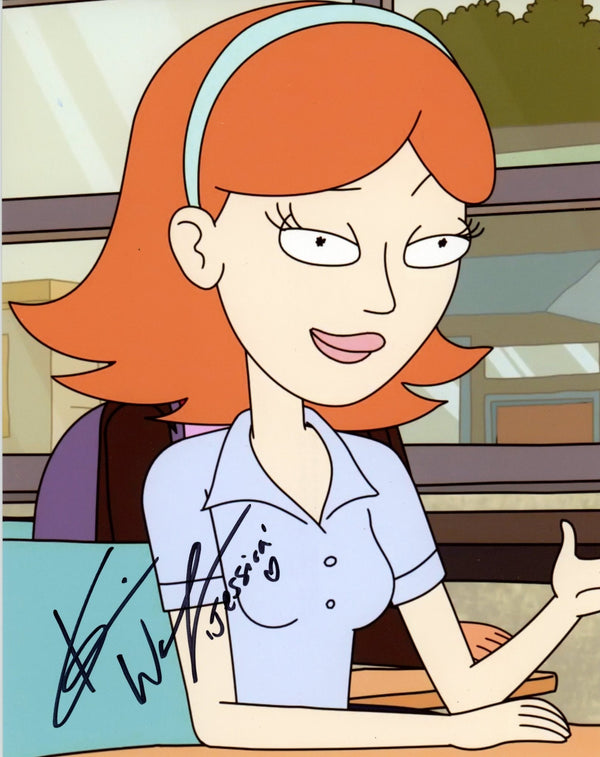 Kari Wahlgren Rick and Morty 8x10 Signed Photo JSA Certified Autograph