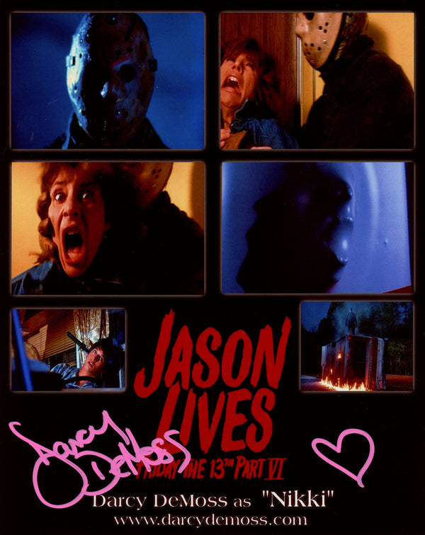 Darcy DeMoss Friday the 13th Part VI: Jason Lives 8x10 Signed Photo