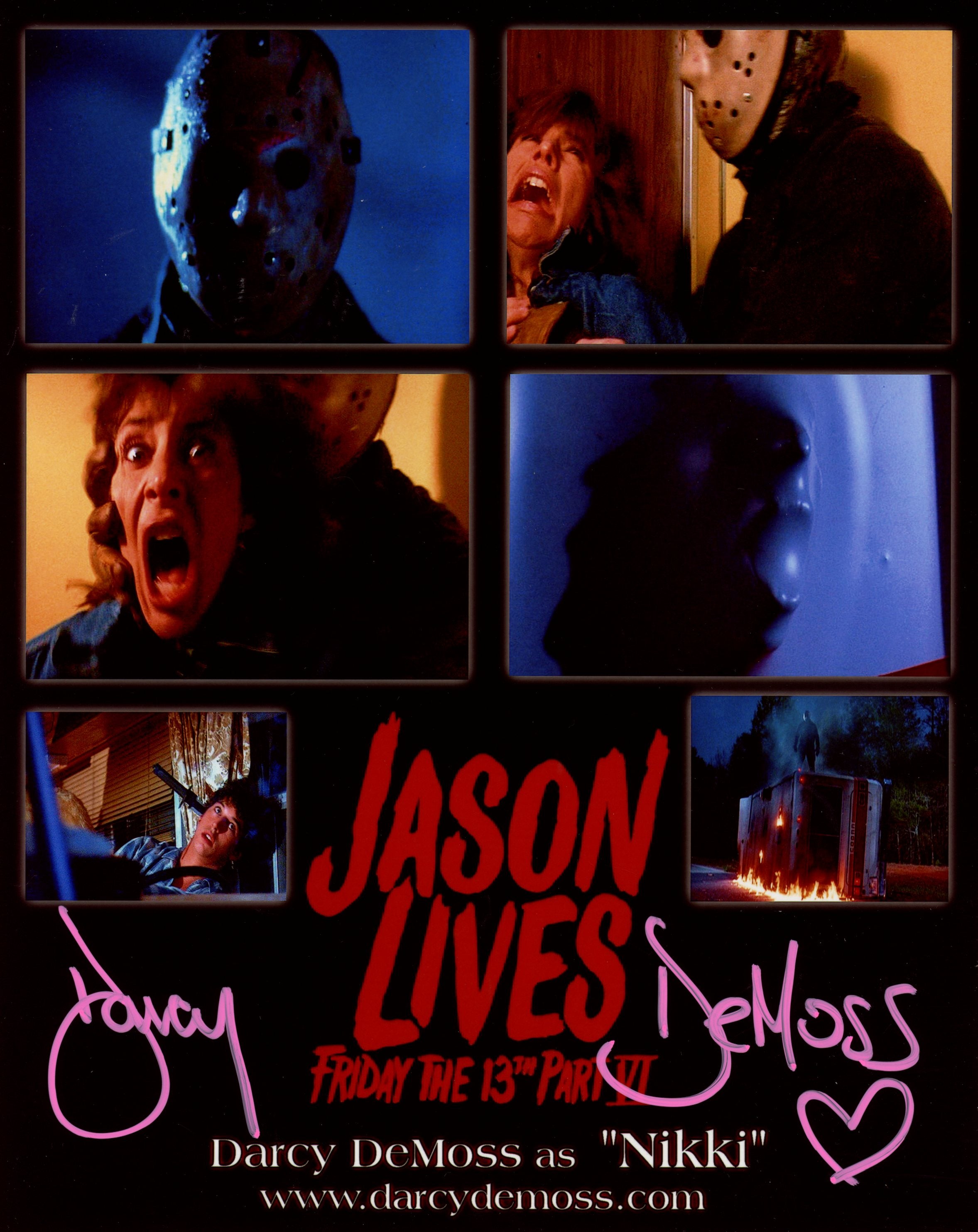 Darcy DeMoss Friday the 13th Part VI: Jason Lives 8x10 Signed Photo