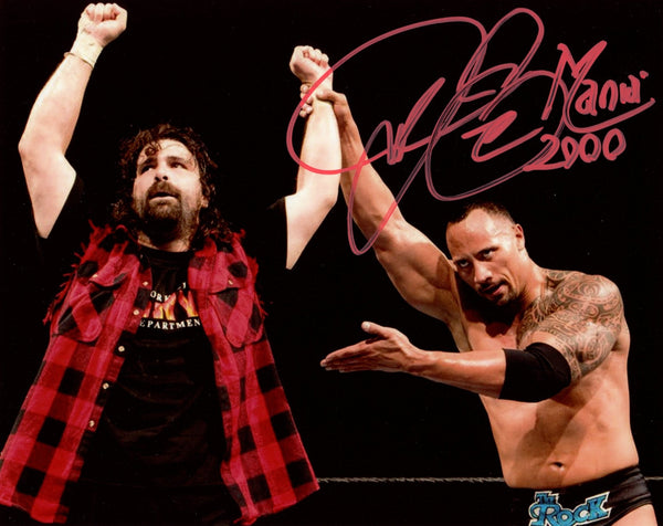 Mick Foley WWE Wrestling 8x10 Signed Photo JSA Certified Autograph
