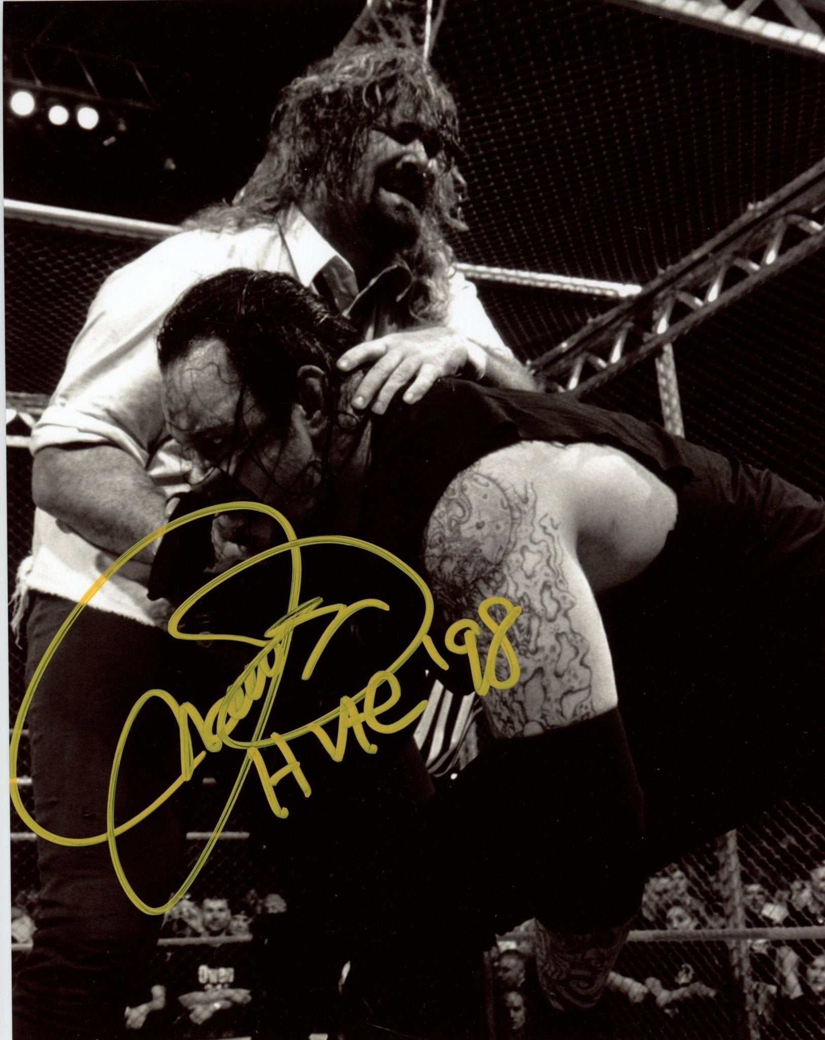 Mick Foley WWE Wrestling 8x10 Signed Photo JSA Certified Autograph
