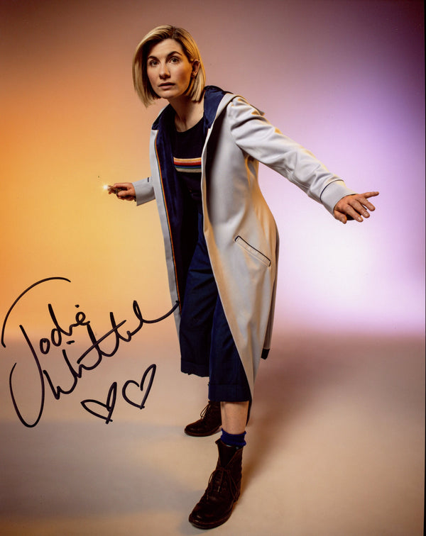 Jodie Whittaker Doctor Who 8x10 Signed Photo JSA Certified Autograph