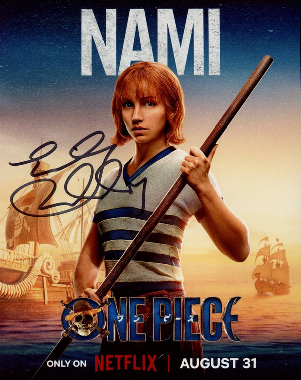 Emily Rudd One Piece 8x10 Signed Photo JSA Certified Autograph