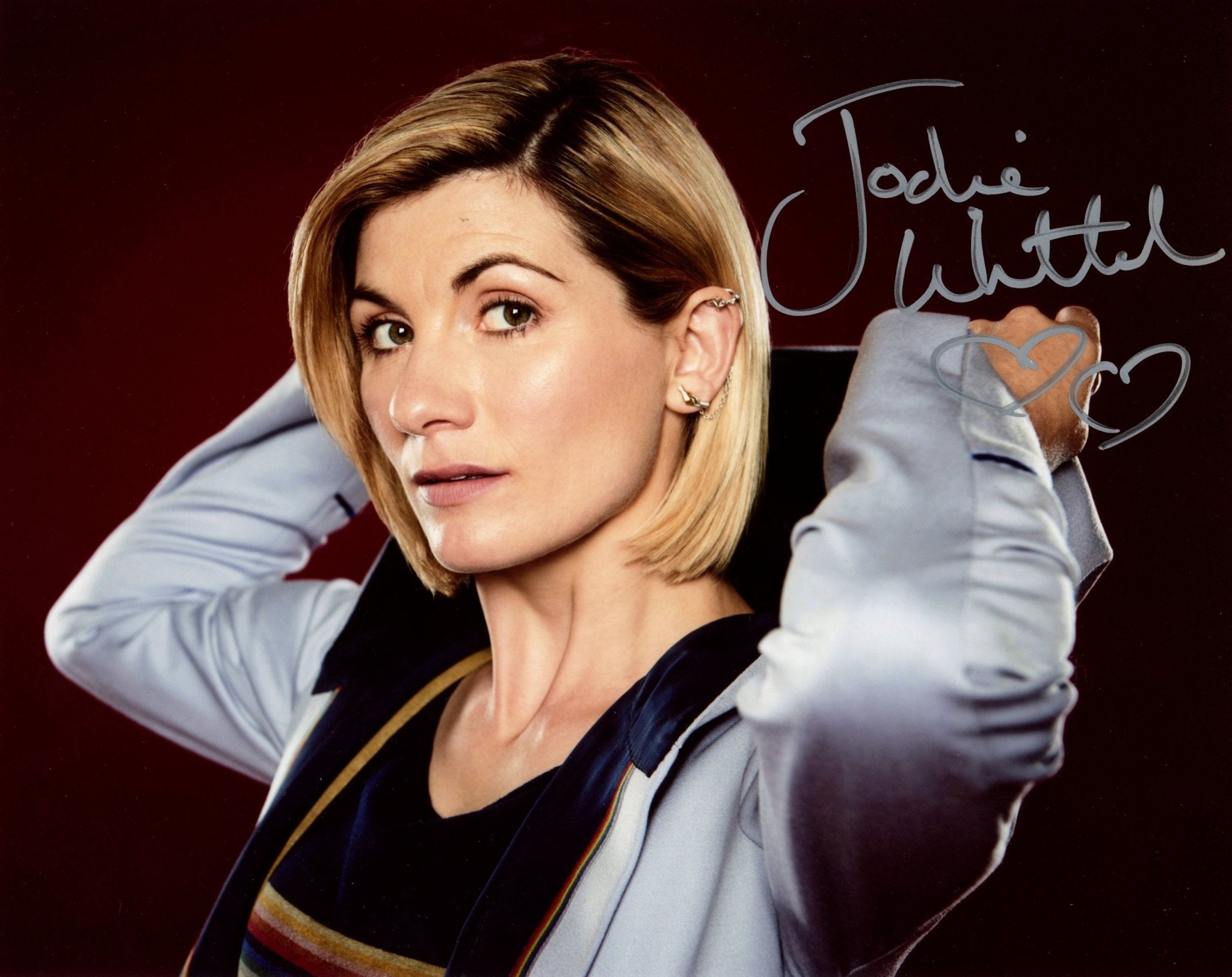 Jodie Whittaker Doctor Who 8x10 Signed Photo JSA Certified Autograph