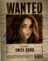 Emily Rudd One Piece 8x10 Signed Photo JSA Certified Autograph