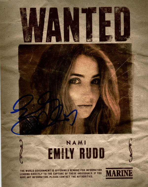 Emily Rudd One Piece 8x10 Signed Photo JSA Certified Autograph