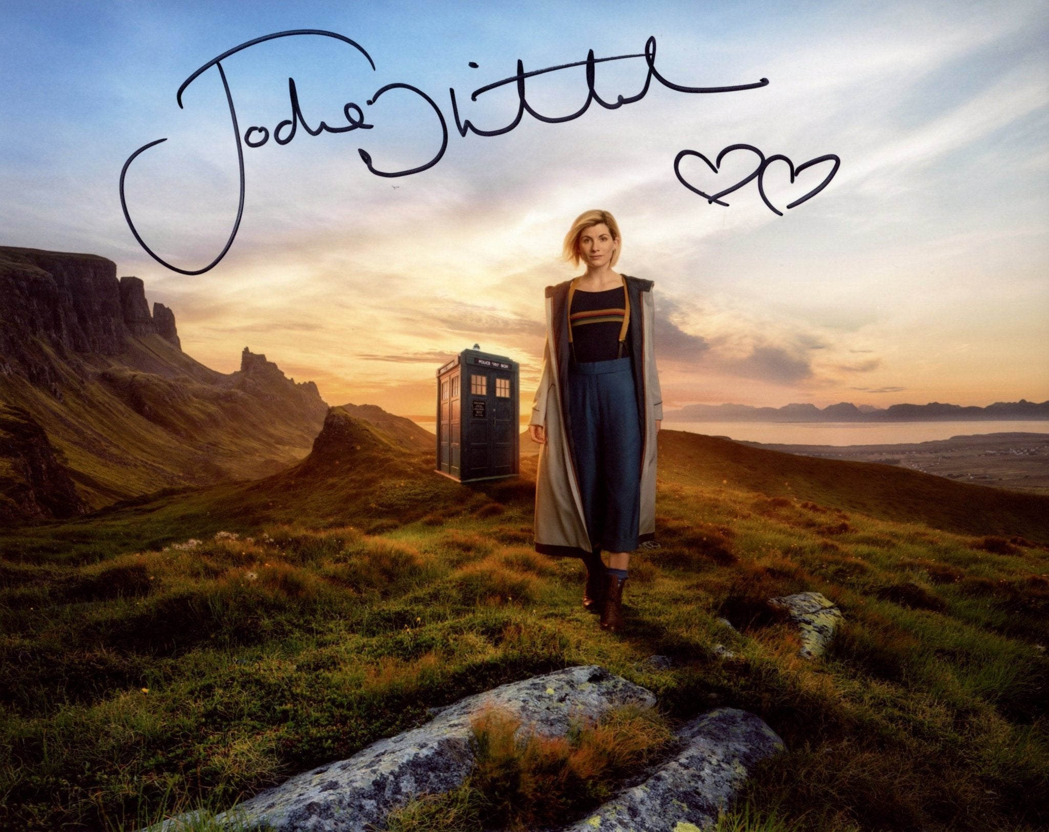 Jodie Whittaker Doctor Who 8x10 Signed Photo JSA Certified Autograph