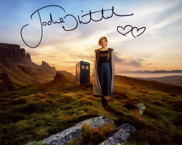 Jodie Whittaker Doctor Who 8x10 Signed Photo JSA Certified Autograph