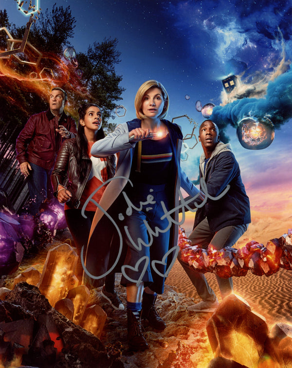 Jodie Whittaker Doctor Who 8x10 Signed Photo JSA Certified Autograph