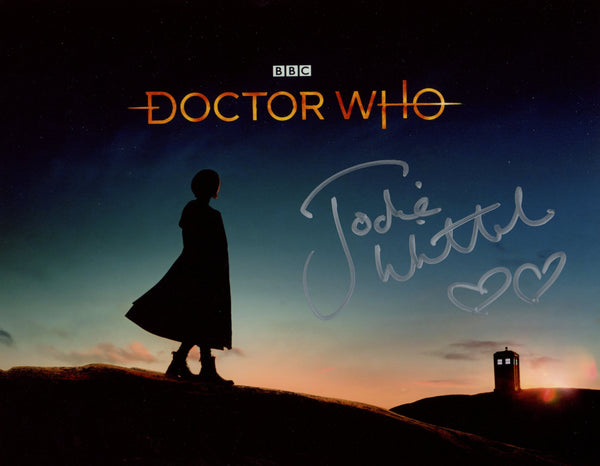 Jodie Whittaker Doctor Who 8x10 Signed Photo JSA Certified Autograph