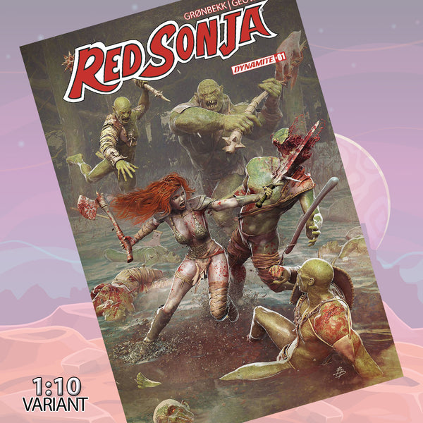 Red Sonja #1 Cover M 1:10 Barends Variant Comic Book