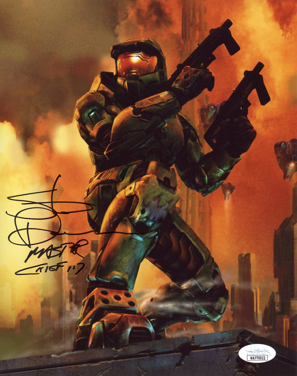 Steve Downes Halo 8x10 Signed Photo JSA COA Certified Autograph