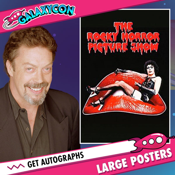 Tim Curry: Autograph Signing on Large Posters, June 29th
