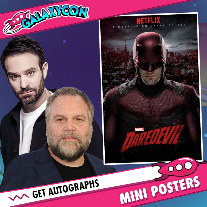 Daredevil: Duo Autograph Signing on Mini Posters, May 9th Cox D'Onofrio GalaxyCon Oklahoma City