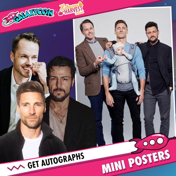 Three Wise Men: Trio Autograph Signing on Mini Posters, October 24th