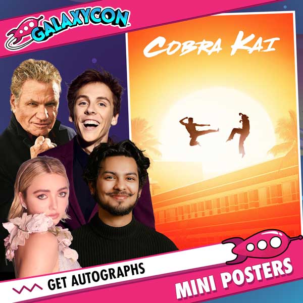 Cobra Kai: Cast Autograph Signing on Mini Posters, November 21st