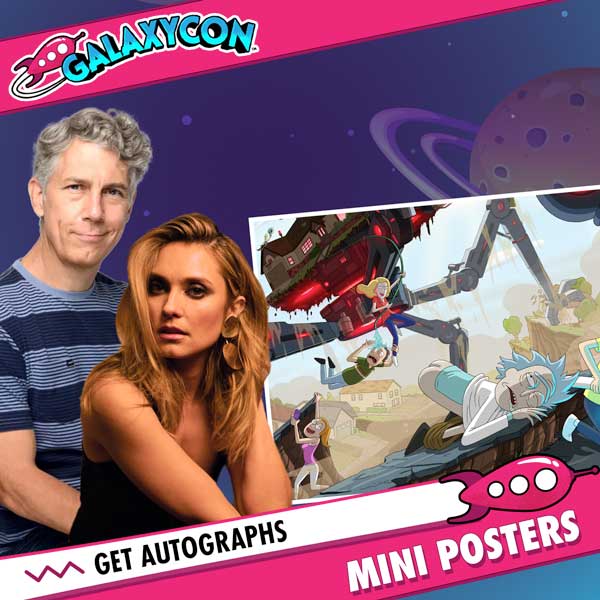 Chris Parnell & Spencer Grammer: Duo Autograph Signing on Mini Posters, November 21st