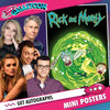 Rick and Morty: Cast Autograph Signing on Mini Posters, November 21st