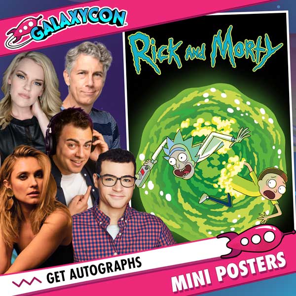 Rick and Morty: Cast Autograph Signing on Mini Posters, November 21st