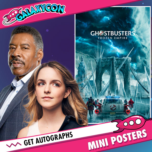 Ghostbusters: Duo Autograph Signing on Mini Posters, November 21st