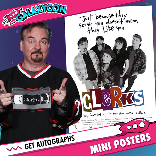 Brian O'Halloran: Autograph Signing on Mini Posters, September 2