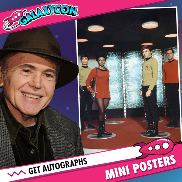 Walter Koenig: Autograph Signing on Mini Posters, November 16th