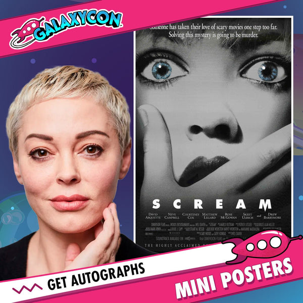 Rose McGowan: Autograph Signing on Mini Posters, June 30th