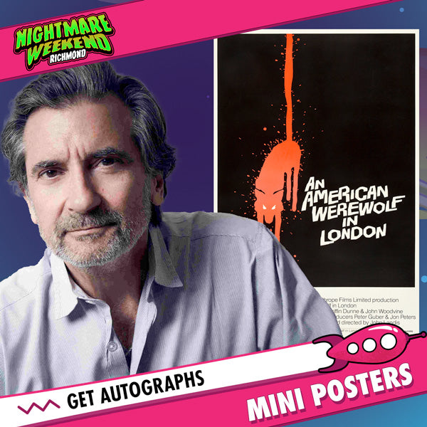 Griffin Dunne: Autograph Signing on Mini Posters, September 28th
