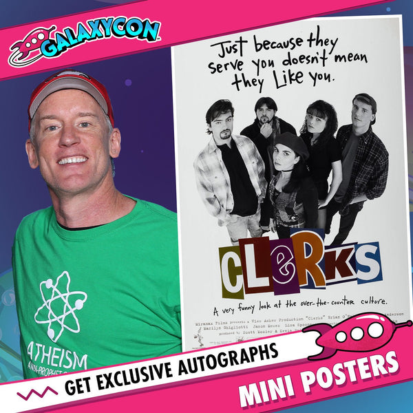 Jeff Anderson: Autograph Signing on Mini Posters, September 2