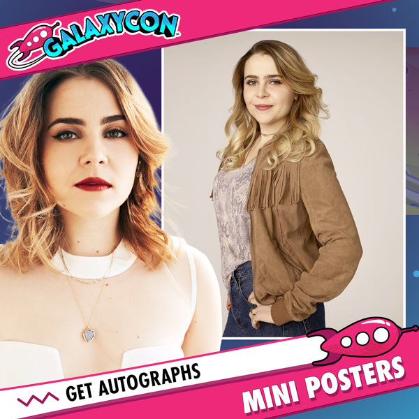 Mae Whitman: Autograph Signing on Mini Posters, Late 2024