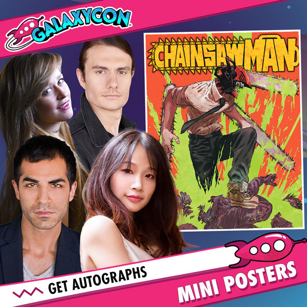 Chainsaw Man: Cast Autograph Signing on Mini Posters, November 16th