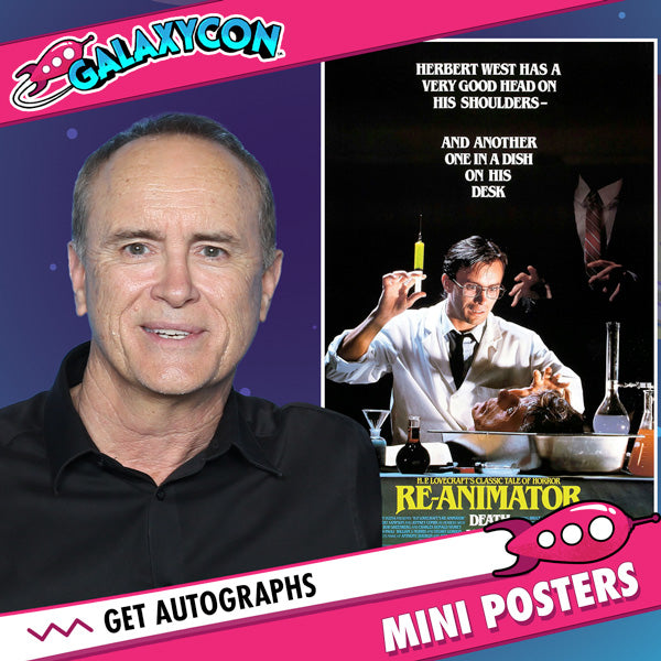 Jeffrey Combs: Autograph Signing on Mini Posters, November 16th