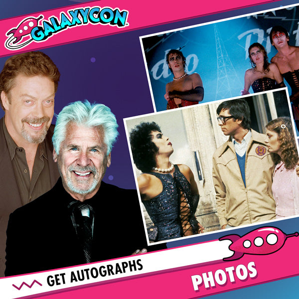 Tim Curry & Barry Bostwick: Duo Autograph Signing on Photos, May 9th