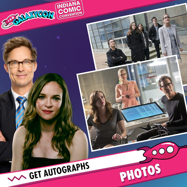 The Flash: Autograph Signing on Photos, March 7th Cavanagh Panabaker Indiana Comic Con