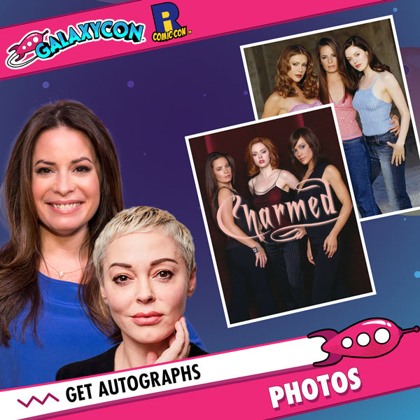 Rose McGowan & Holly Marie Combs: Duo Autograph Signing on Photos, October 19th