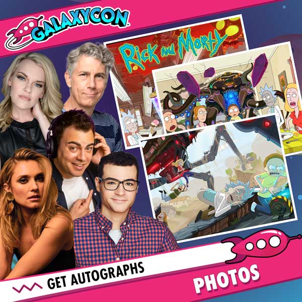 Rick and Morty: Cast Autograph Signing on Photos, November 21st