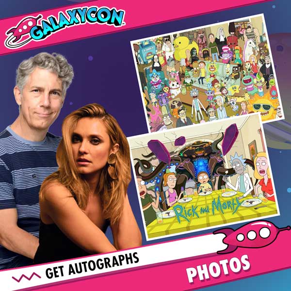 Chris Parnell & Spencer Grammer: Duo Autograph Signing on Photos, November 21st