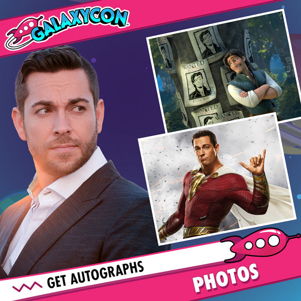 Zachary Levi: Autograph Signing on Photos, November 21st