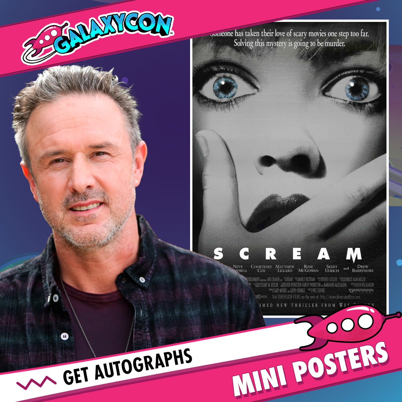 David Arquette: Autograph Signing on Mini Posters, June 30th