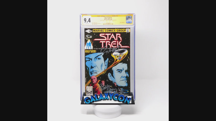 Star Trek #1 Marvel Comics CGC Signature Series 9.4 Cast x2 Signed Koenig, Shatner