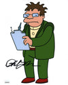 Phil LaMarr Futurama 8x10 Signed Photo JSA Certified Autograph