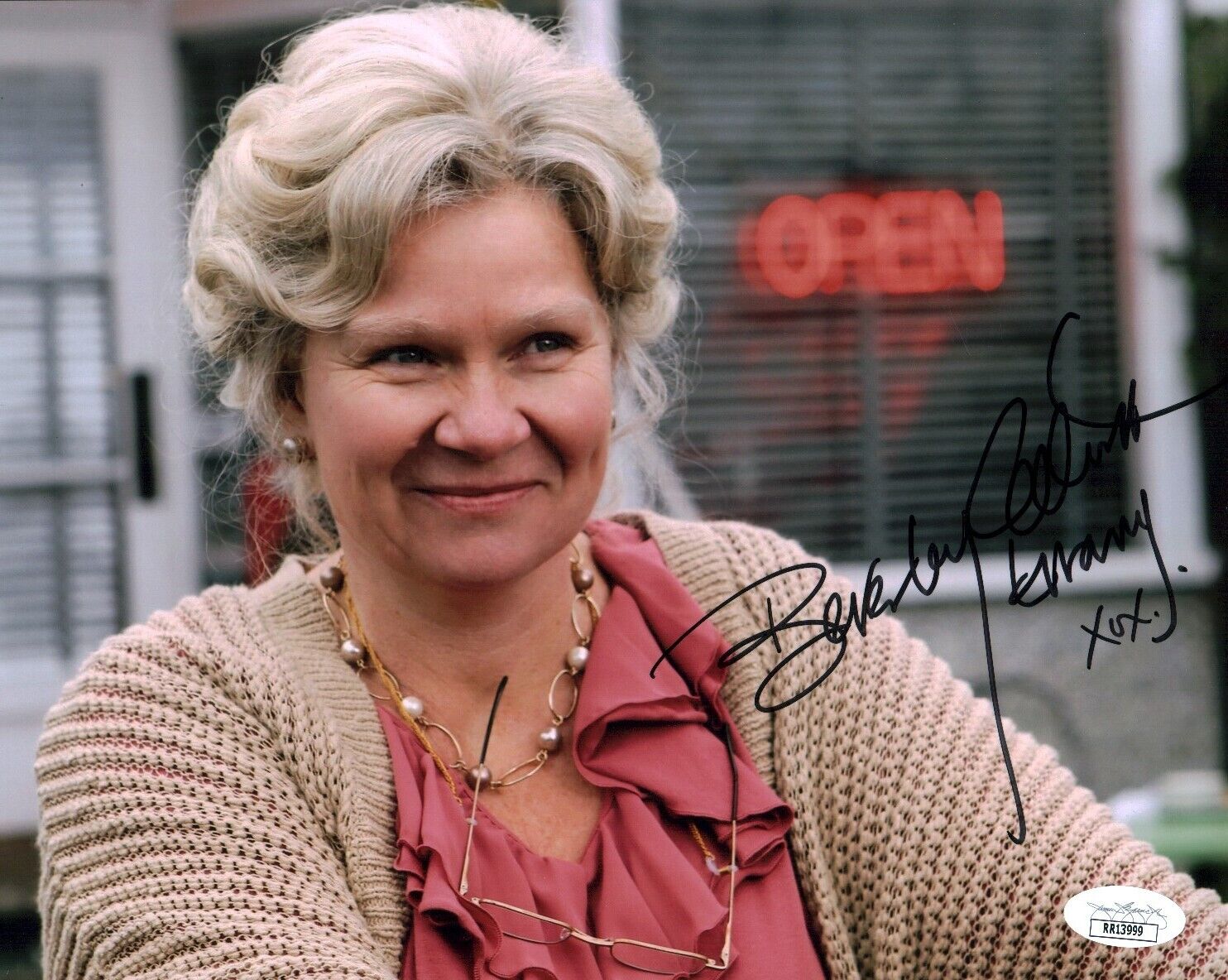 Beverley Elliot Once Upon A Time 8x10 Signed Photo JSA COA Certified Autograph